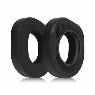 1 Pair Protein Leather Flannel Replacement Earpads For Turtle Beach Stealth 700 Gen 2(Black)