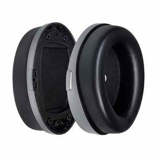 1 Pair Sponge Earmuffs Replacement Earpads For Audeze Mobius, Model:Protein PU with Clip(Black)