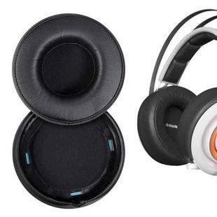 2pcs Protein Leather Earpads For SteelSeries Siberia 650(Black)