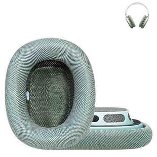 For Apple AirPods Max 2pcs Roller Cloth Magnetic Earphone Covers(Green)