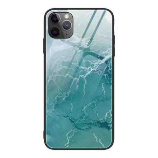 For iPhone 11 Pro Marble Pattern Glass Protective Case(DL04)