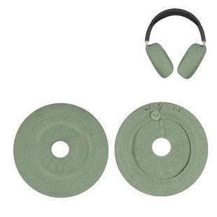 For Apple AirPods Max 2pcs Knitted Earphone Dust Cover(Green)