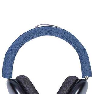 For Apple AirPods Max Knitted Headbeam Protective Cover(Blue)