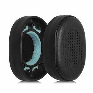 2pcs Snap-on Protein Leather Earpads For KEF M400(Black)