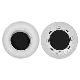 For Motorola Moto Pulse Escape 2pcs Protein Leather Snap-on Type Earphone Covers(Light gray)