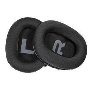 1 Pair Printing Insert Earpads For Somic G936N / G936, Material:Football Net Fabric(Black)