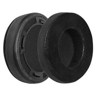 1 Pair Protein Leather Flannel Perforated Replacement Earpads For HIFIMAN HE300 / HE400 / HE400SE / HE500 / HE560(Black)