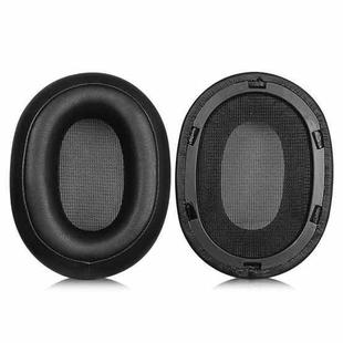 2pcs Snap-on Earpads For Swan AW-85, Material:Protein Leather(Black)