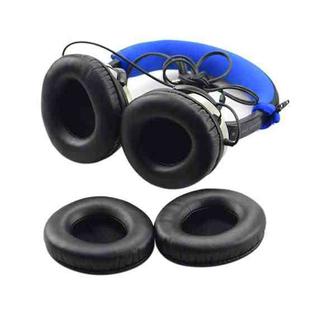 2pcs Protein Leather Earpads For Creative Aurvana Live 1(Black)