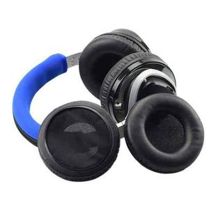 2pcs Protein Leather Earpads For Creative Aurvana Live 2(Black)