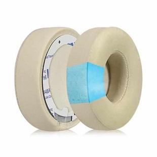1 Pair Ice Feeling Gel Replacement Earpads For Beats Solo3 / Solo2(Matte Gold)