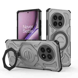 For OnePlus Ace 5 5G J-20 Solid Color MagSafe Magnetic TPU+PC Phone Case(Grey)