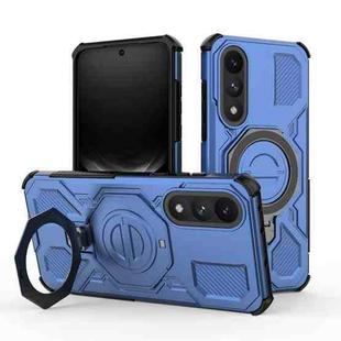 For OnePlus Ace 5 Ultra 5G / Nord 5 J-20 Solid Color MagSafe Magnetic TPU+PC Phone Case(Blue)