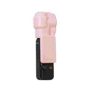 For DJI OSMO Pocket 3 Sunnylife Colorful Gimbal Cover Camera Protector Screen Protective Case(Pink)