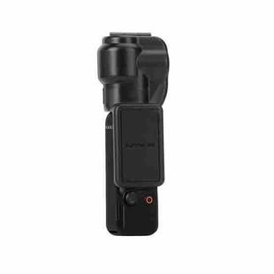 For DJI OSMO Pocket 3 Sunnylife Colorful Gimbal Cover Camera Protector Screen Protective Case(Black)