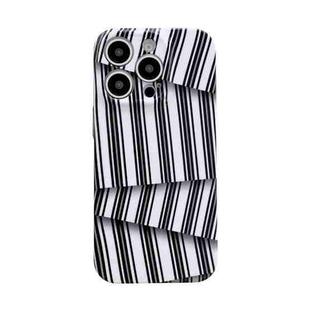 For iPhone 12 mini Cartoon Graffiti PC Phone Case(Irregular Black)