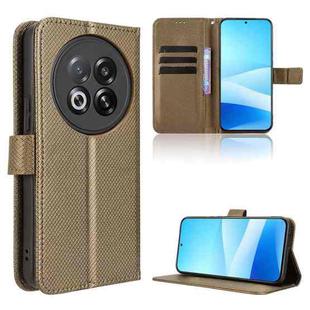 For Meizu Note 16 Pro 5G Diamond Texture Leather Phone Case(Brown)