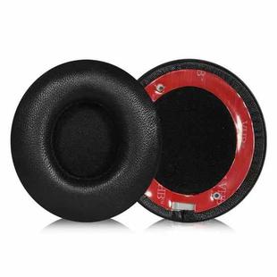 1 Pair Lambskin Replacement Earpads For Beats Solo3 / Solo2 Wireless(Black)