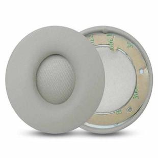 1 Pair Protein Leather Replacement Earpads For Beats Solo Pro(Grey)