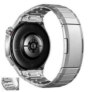 For Huawei Watch GT 5 Pro One Bead Side Slide Titanium Alloy Quick Release Watch Band(Titanium Color)