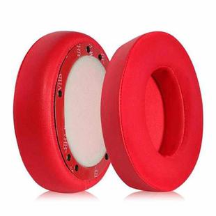 1 Pair Ice Feeling Gel Replacement Earpads For Beats Studio3 / 2(Red)