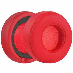 2pcs Protein Leather Replacement Earpads For Beats Studio Pro(Red)