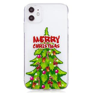 For iPhone 11 Pro Max Christmas Pattern TPU Protective Case(Christmas Tree)