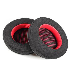 2pcs Mesh Replacement Earpads For EDIFIER HECATE G4(Black Red)