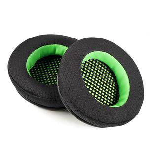 2pcs Mesh Replacement Earpads For EDIFIER HECATE G4(Black Green)