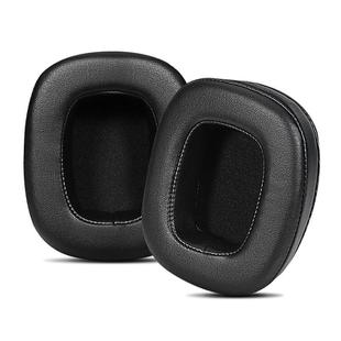 1 Pair Protein Leather Replacement Earpads For EDIFIER G5 / G50 / G35 / G3(Black)