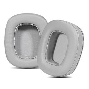 1 Pair Protein Leather Replacement Earpads For EDIFIER G5 / G50 / G35 / G3(Grey)