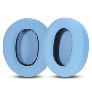 2pcs Ice Silk Cloth Replacement Earpads For EDIFIER W820NB / Free Pro / K820NC(Blue)