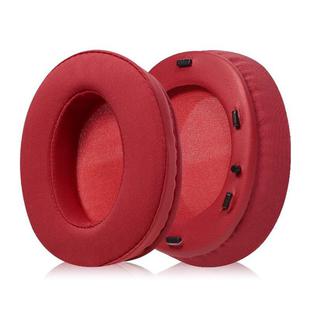 2pcs Ice Feeling Gel Cloth Snap-on Replacement Earpads For EDIFIER W800BT PLUS(Red)