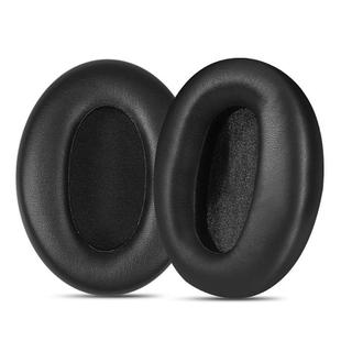 2pcs Protein Leather Replacement Earpads For EDIFIER MT6 Pro(Black)