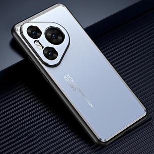 For Huawei Pura 80 Pro+ 5G Frosted Metal Phone Case(Blue)