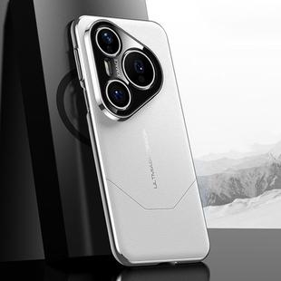 For Huawei Pura 80 Pro / 80 Pro+ 5G Premium Electroplated Imitation Ultimate Design Phone Case(White)