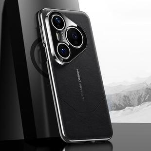 For Huawei Pura 80 Pro Ultra 5G Premium Electroplated Imitation Ultimate Design Phone Case(Black)