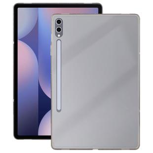 For Samsung Galaxy Tab S9+ / S10+ Color TPU Hybrid Clear Acrylic Tablet Case(Black)