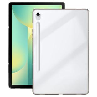 For Samsung Galaxy Tab S9 / S10 FE Color TPU Hybrid Clear Acrylic Tablet Case(Black)