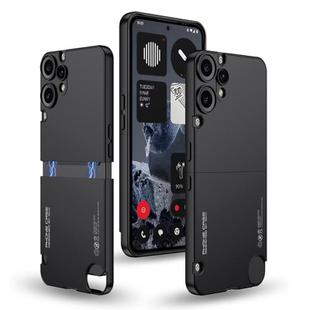 For Nothing CMF Phone 2 Pro GKK Mortise-Tenon Connection Contrast Color Shockproof Phone Case(Black)