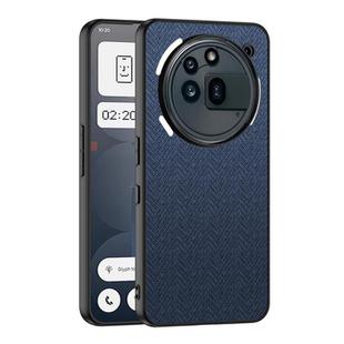 For Nothing Phone 3a Pro GKK Skin Feel Leather Nylon Phone Case(Blue)