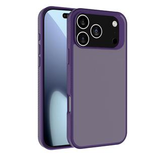 For iPhone 17 Pro Max Kalebol Frosted PC Hybrid TPU Phone Case(Dark Purple)