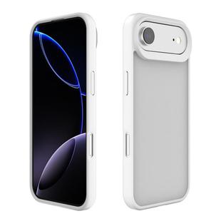 For iPhone 17 Air Kalebol Frosted PC Hybrid TPU Phone Case(White)