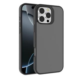 For iPhone 16 Pro Max Kalebol Frosted PC Hybrid TPU Phone Case(Black)