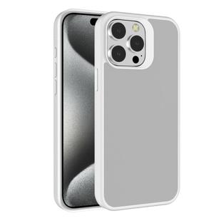 For iPhone 15 Pro Kalebol Frosted PC Hybrid TPU Phone Case(White)