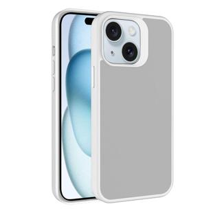 For iPhone 15 Plus Kalebol Frosted PC Hybrid TPU Phone Case(White)