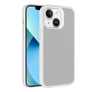 For iPhone 13 Kalebol Frosted PC Hybrid TPU Phone Case(White)