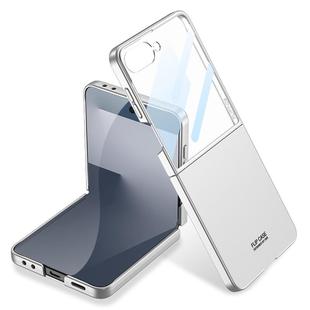 For Samsung Galaxy Z Flip7 5G GKK Integrated Ultra-thin Full Coverage Phone Case(Silver)