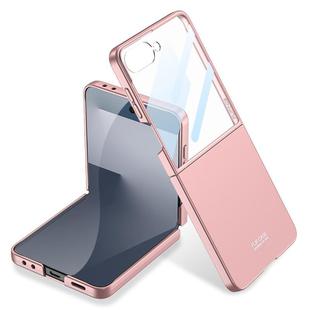 For Samsung Galaxy Z Flip7 5G GKK Integrated Ultra-thin Full Coverage Phone Case(Pink)
