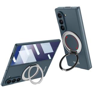 For Samsung Galaxy Z Fold7 5G GKK Integrated Ultra-thin Full Cover Magnetic Phone Case with Rotating Bracket(Green)